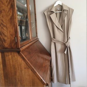 H&M Beige Vest Trench